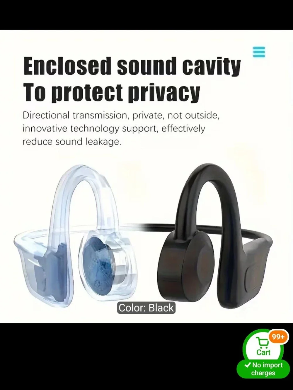 Bone Conduction Open-Ear Bluetooth Sports Headphones